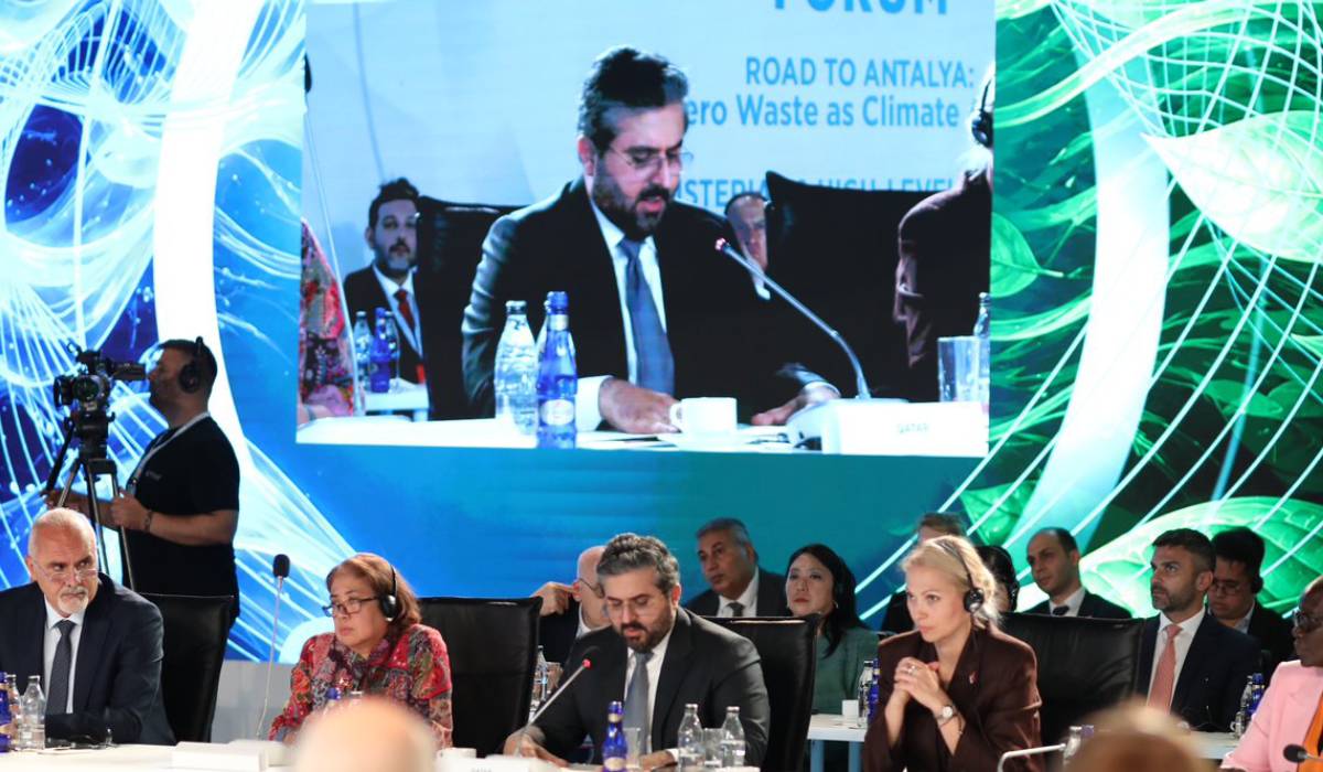 Qatar Participates in High-Level Ministerial Session of Zero Waste Forum 2026 in Istanbul